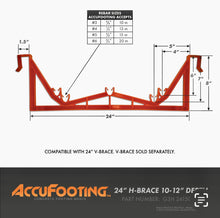 Load image into Gallery viewer, ACCUFOOTING CONCRETE FOOTING BRACES
